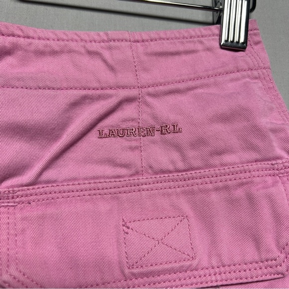 Ralph Lauren Pink Bermudas with Classic Style Size 4 100% Cotton - Picture 4 of 9